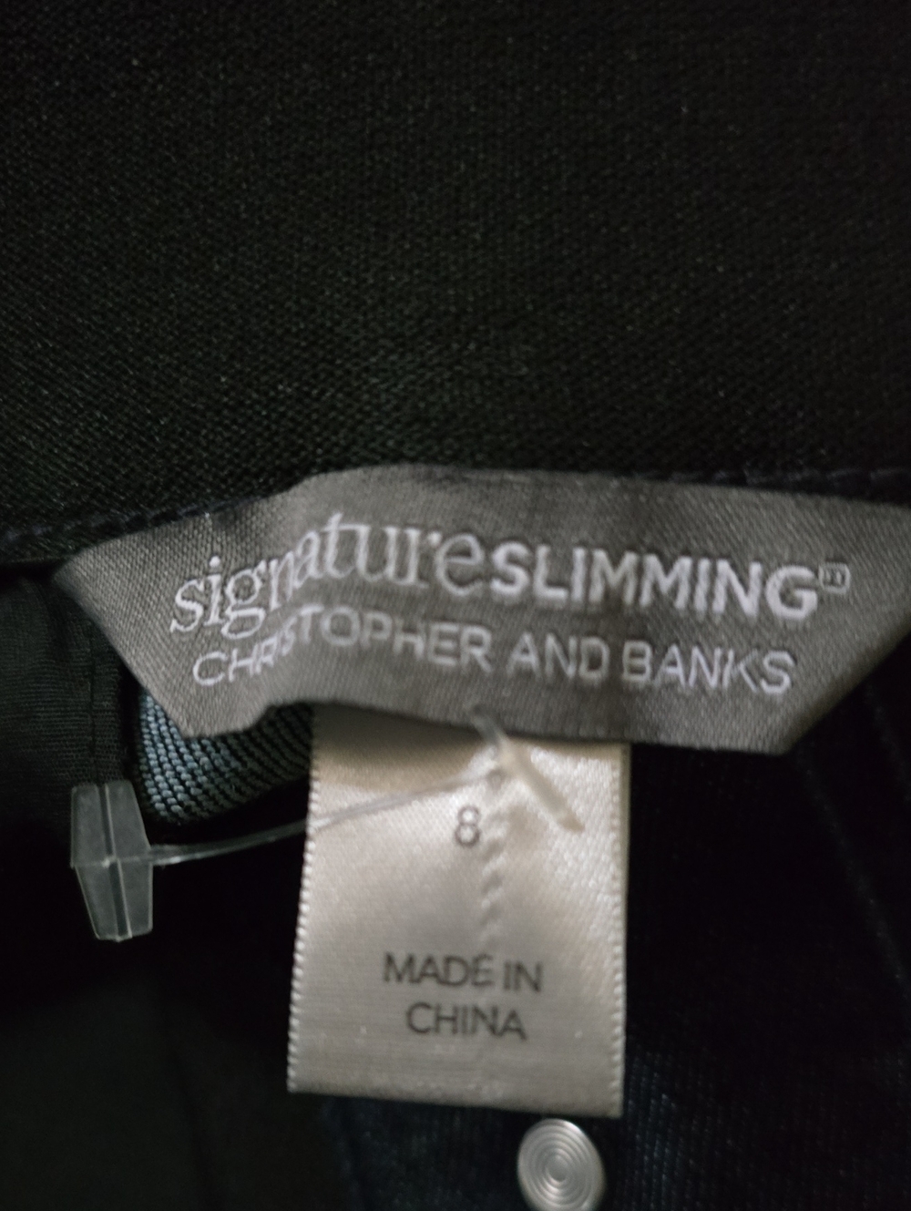 Christopher & Banks Jeans Women's Size 8 Blue Signature Slimming Pants